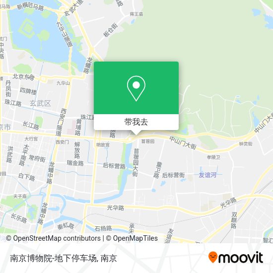 南京博物院-地下停车场地图