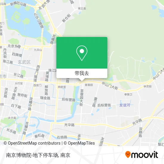 南京博物院-地下停车场地图