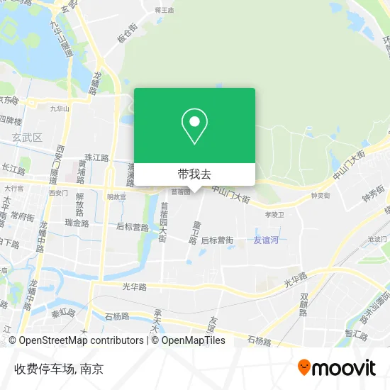 收费停车场地图