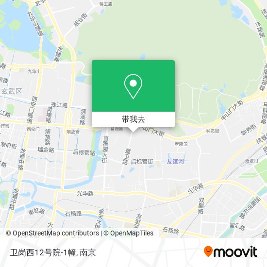 卫岗西12号院-1幢地图