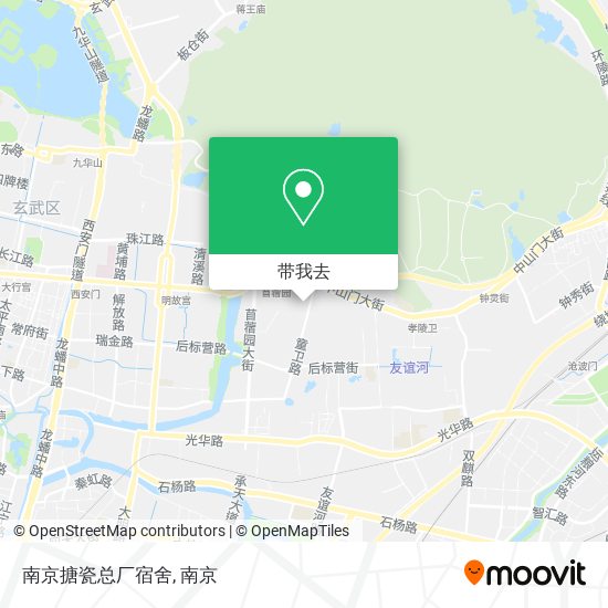 南京搪瓷总厂宿舍地图