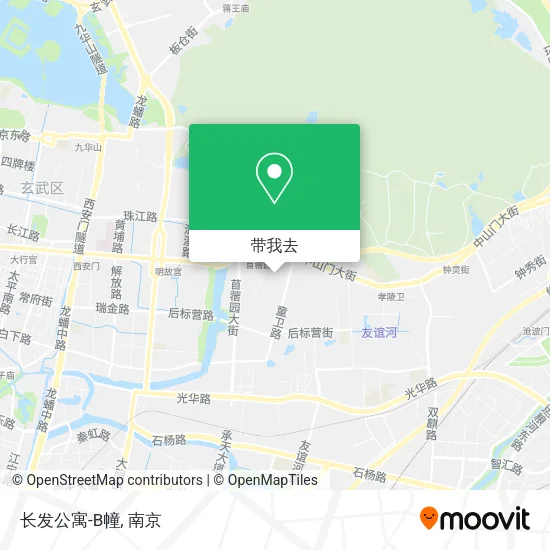 长发公寓-B幢地图