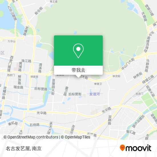 名古发艺屋地图