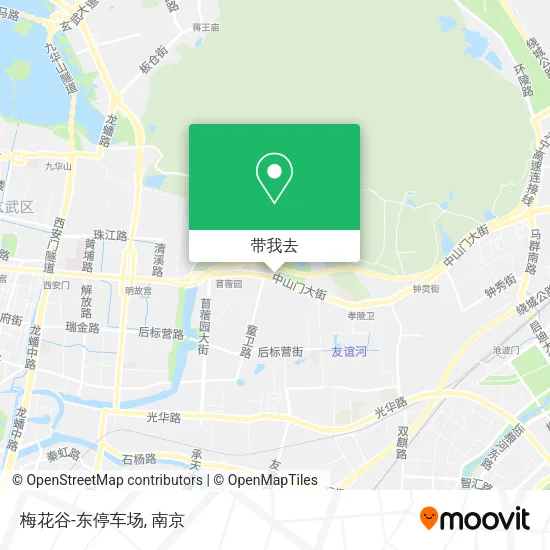 梅花谷-东停车场地图