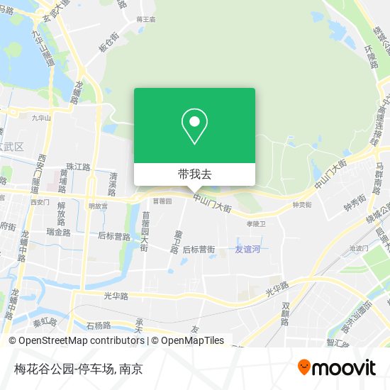 梅花谷公园-停车场地图