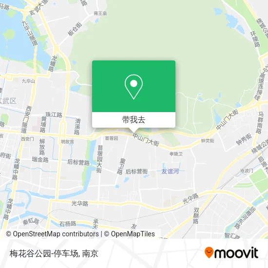 梅花谷公园-停车场地图