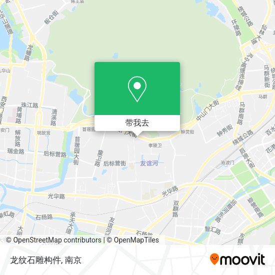 龙纹石雕构件地图