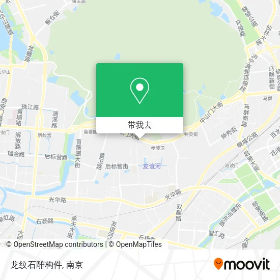 龙纹石雕构件地图