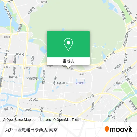为邦五金电器日杂商店地图