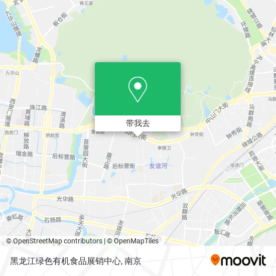 黑龙江绿色有机食品展销中心地图