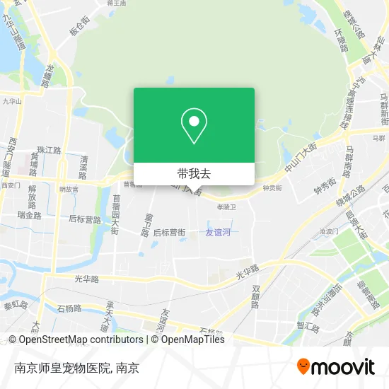 南京师皇宠物医院地图
