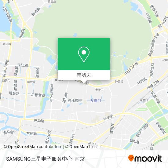 SAMSUNG三星电子服务中心地图