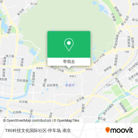T80科技文化国际社区-停车场地图