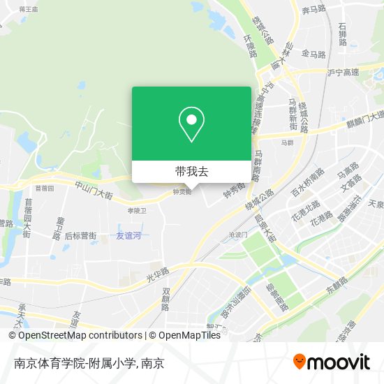 南京体育学院-附属小学地图