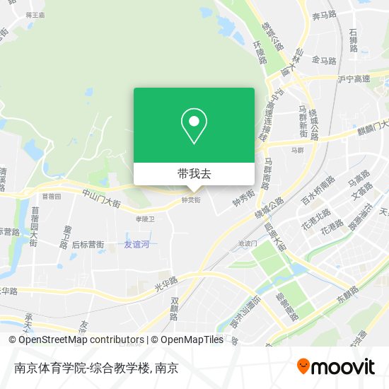 南京体育学院-综合教学楼地图
