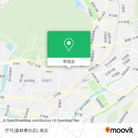 芒可(森林摩尔店)地图