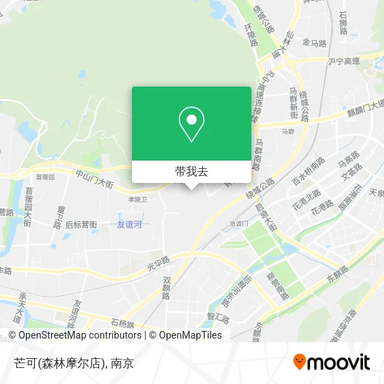 芒可(森林摩尔店)地图