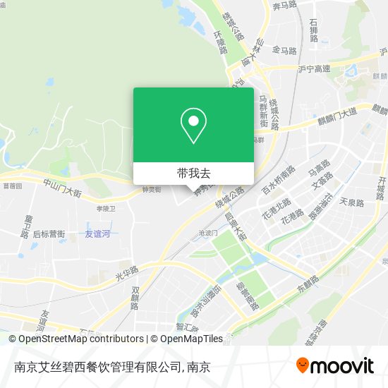 南京艾丝碧西餐饮管理有限公司地图
