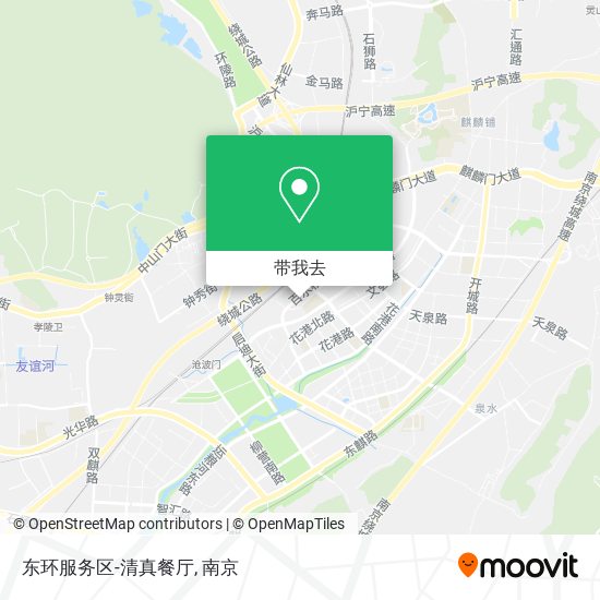 东环服务区-清真餐厅地图