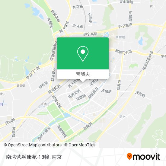 南湾营融康苑-18幢地图