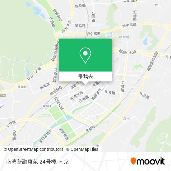 南湾营融康苑-24号楼地图