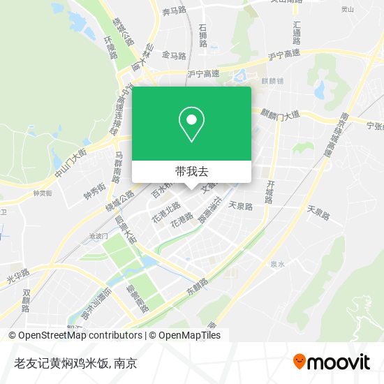 老友记黄焖鸡米饭地图