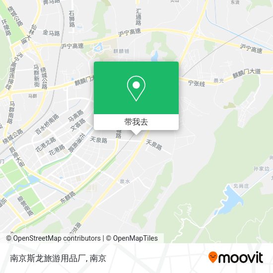 南京斯龙旅游用品厂地图