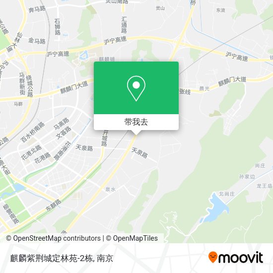 麒麟紫荆城定林苑-2栋地图