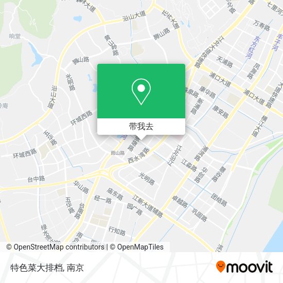 特色菜大排档地图