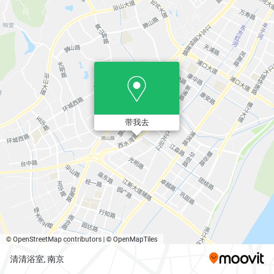 清清浴室地图