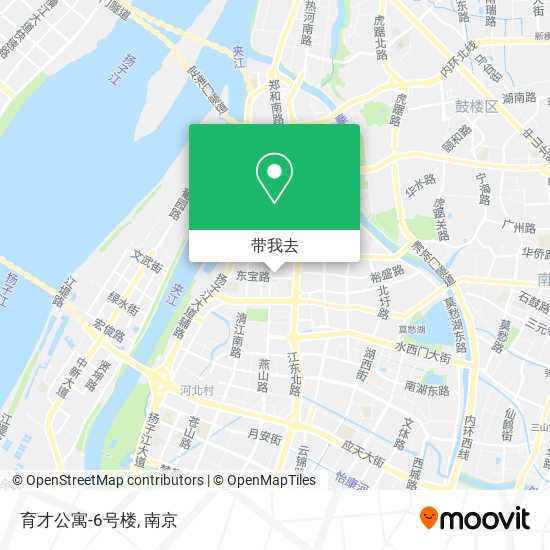 育才公寓-6号楼地图