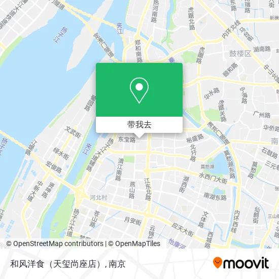和风洋食（天玺尚座店）地图