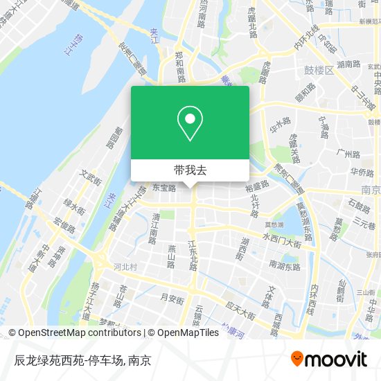 辰龙绿苑西苑-停车场地图