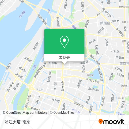 浦江大厦地图
