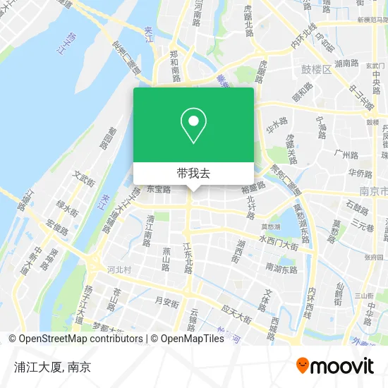 浦江大厦地图