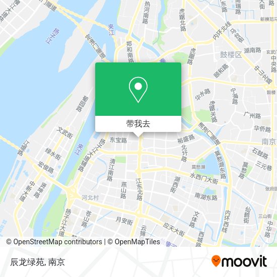 辰龙绿苑地图