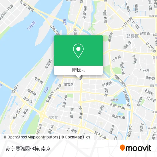 苏宁馨瑰园-8栋地图