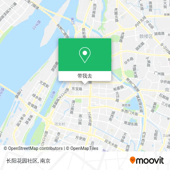 长阳花园社区地图