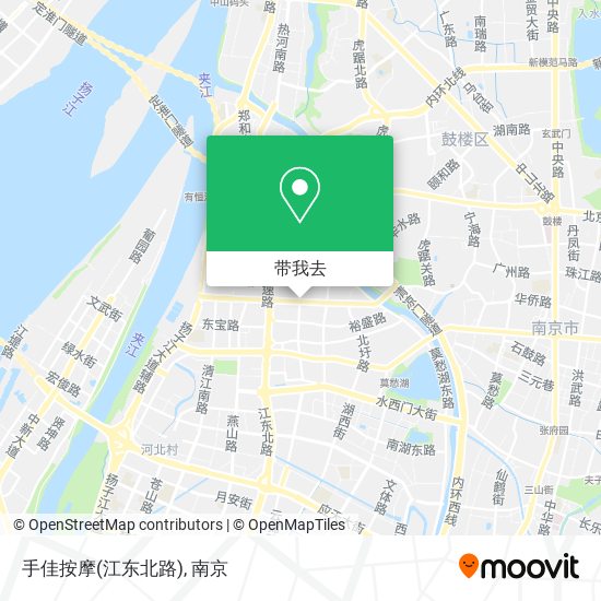 手佳按摩(江东北路)地图