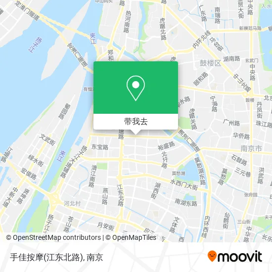 手佳按摩(江东北路)地图