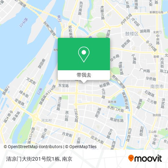 清凉门大街201号院1栋地图