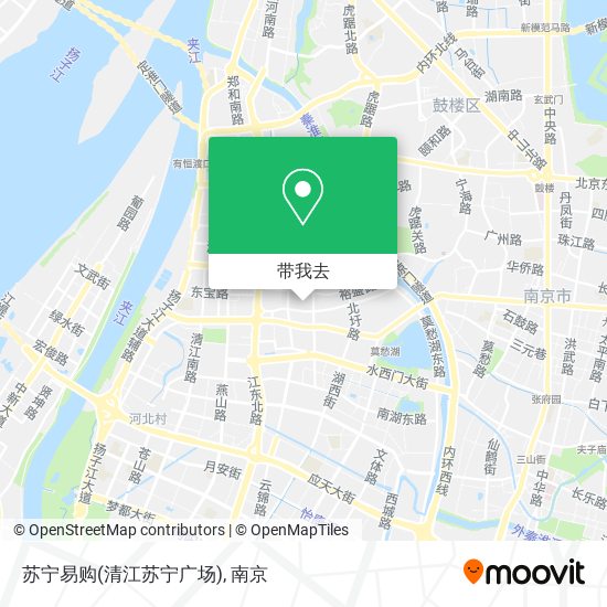 苏宁易购(清江苏宁广场)地图