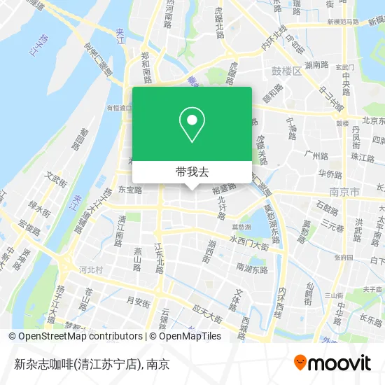 新杂志咖啡(清江苏宁店)地图