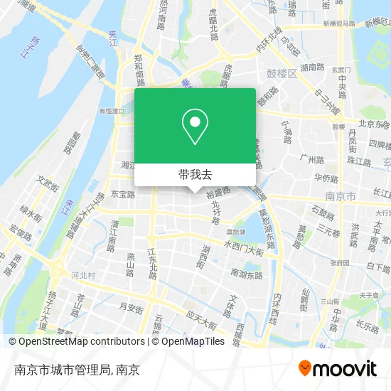 南京市城市管理局地图