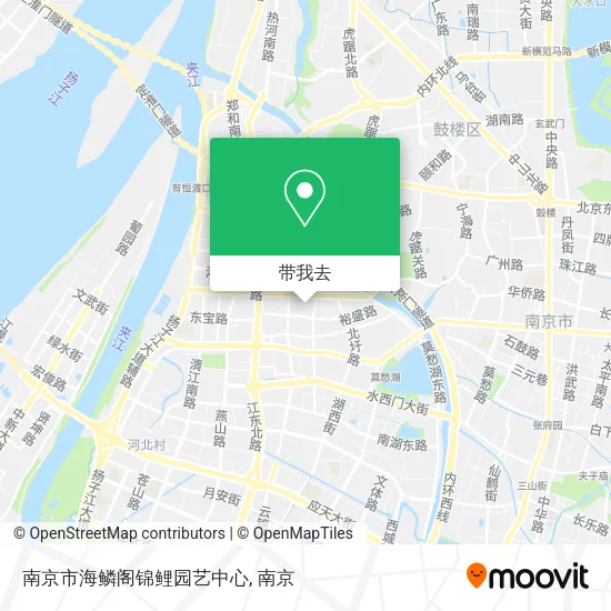 南京市海鳞阁锦鲤园艺中心地图