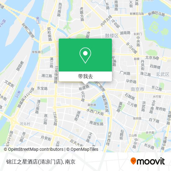 锦江之星酒店(清凉门店)地图