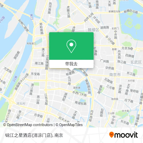 锦江之星酒店(清凉门店)地图