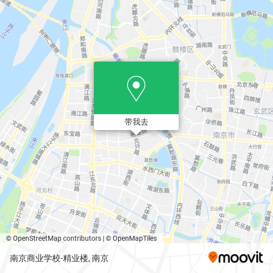 南京商业学校-精业楼地图