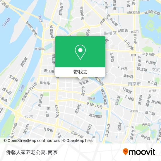侨馨人家养老公寓地图