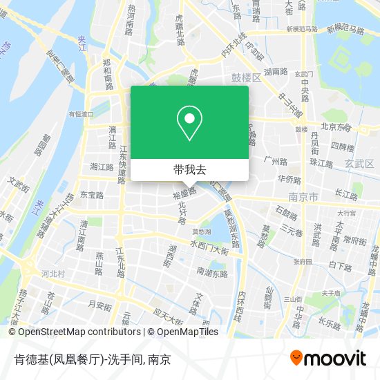 肯德基(凤凰餐厅)-洗手间地图